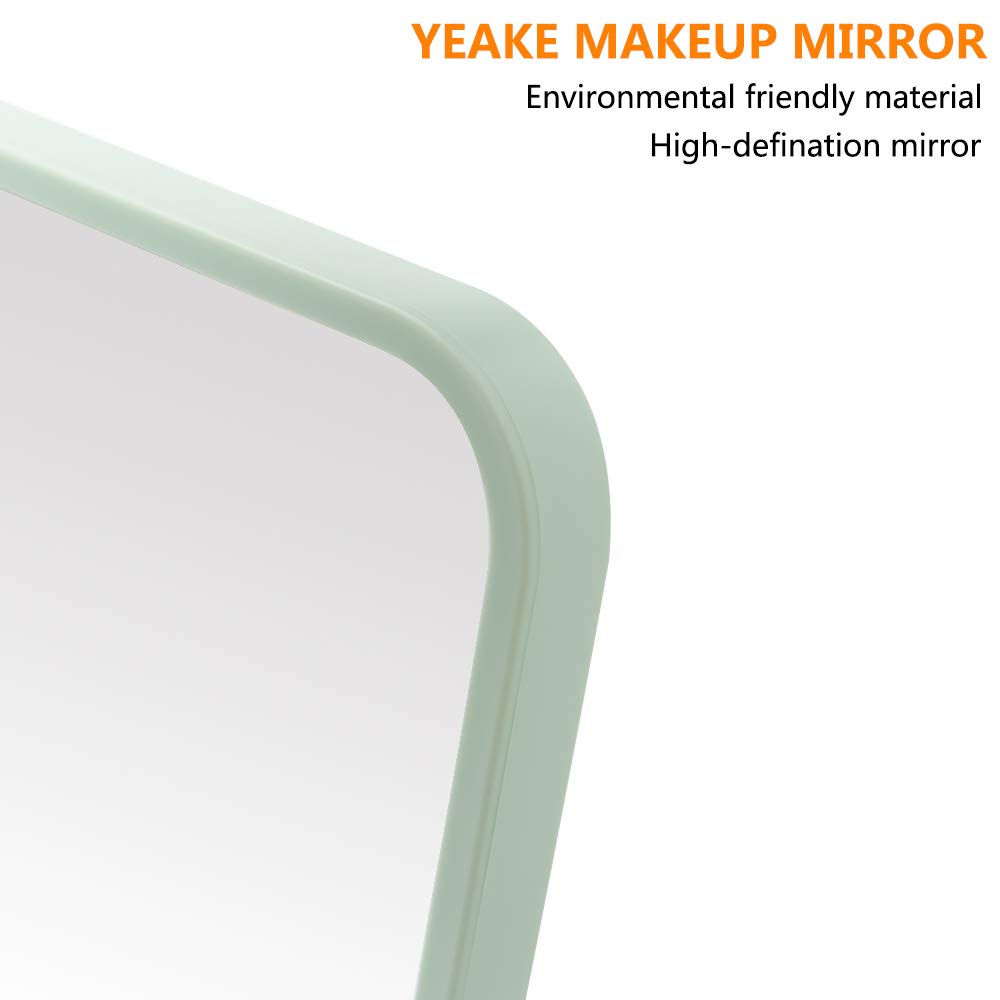 Yeake lightweight 13 oz mirror fits in bags for effortless travel