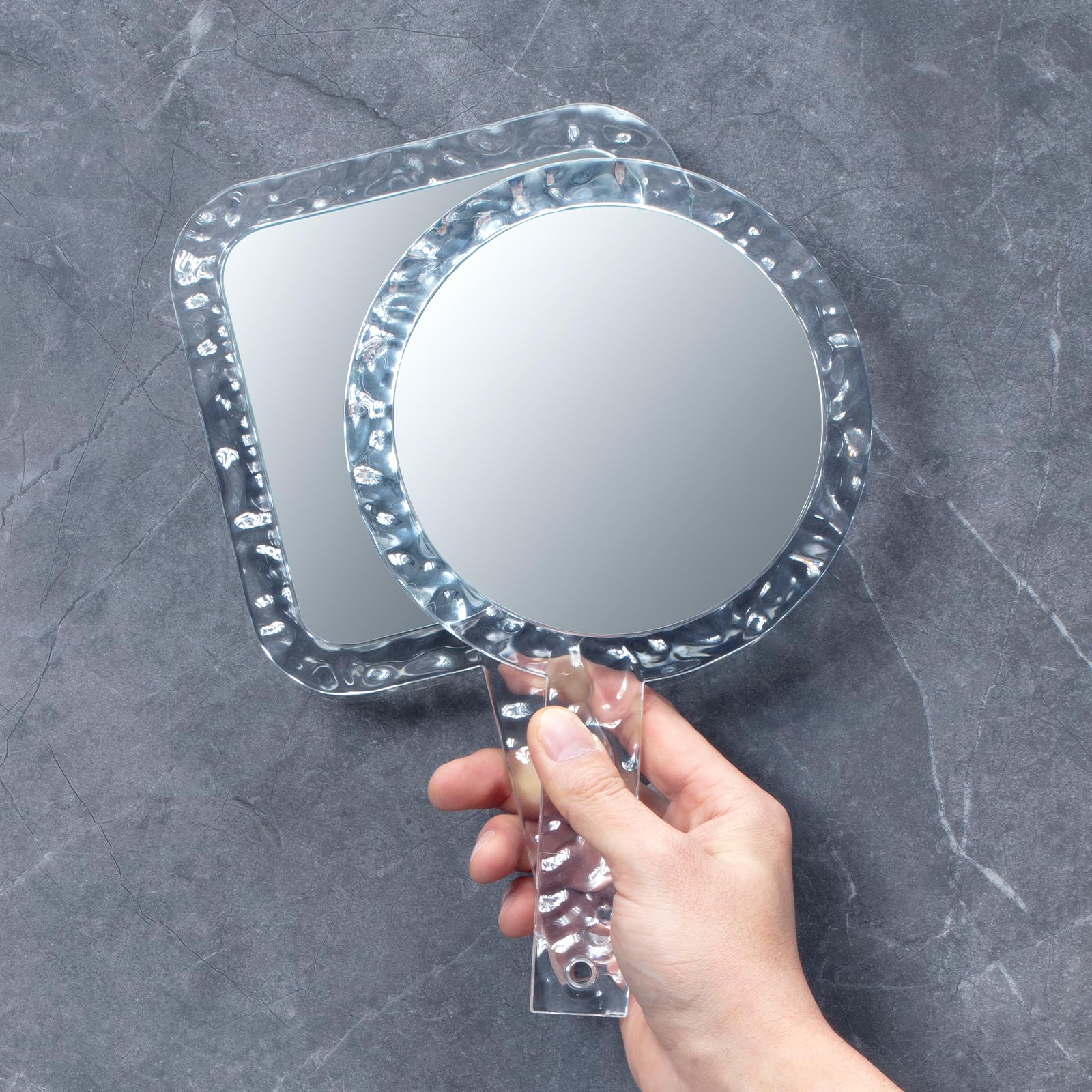 YEAKE square vanity mirror suited for desktops and dressing tables