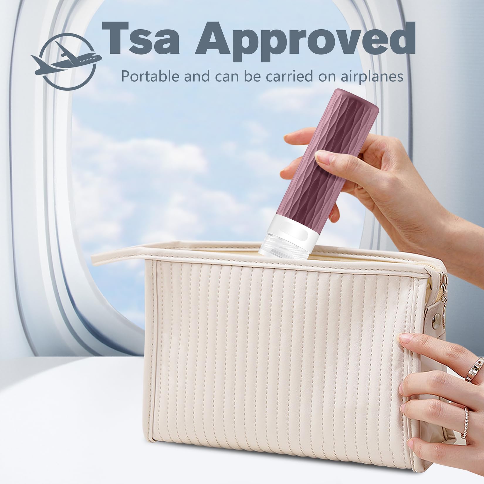 YEALIFE BPA-free silicone bottles with leak-proof caps for spill-free travel