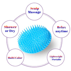 YEALIFE dandruff cleaning brush eases flakes with comfortable daily use.