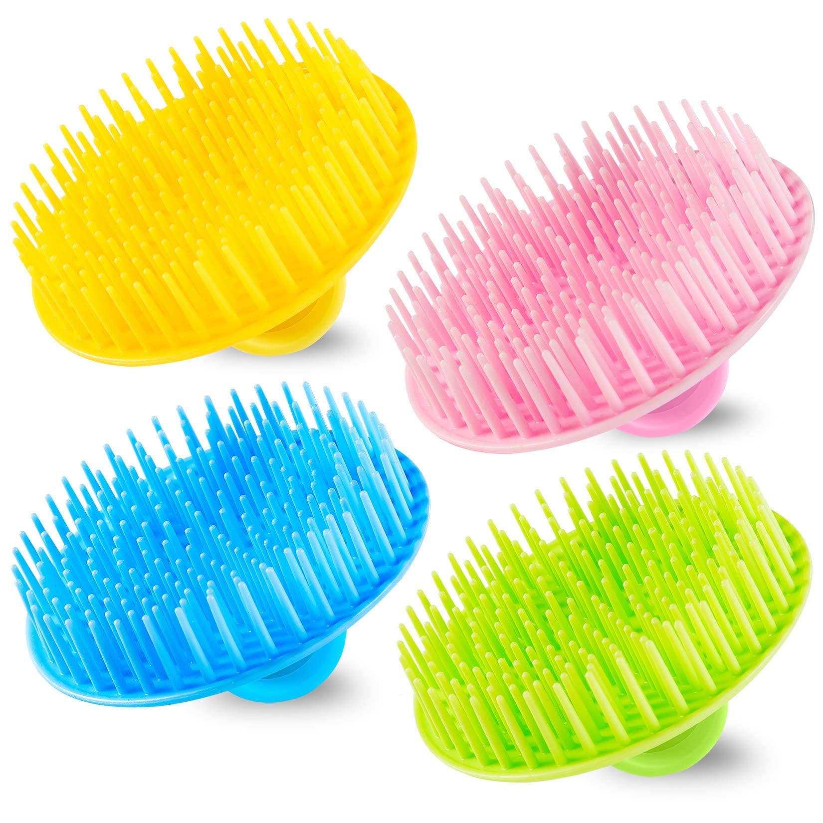 YEALIFE scalp exfoliator brush for thorough cleansing and gentle scalp stimulation.