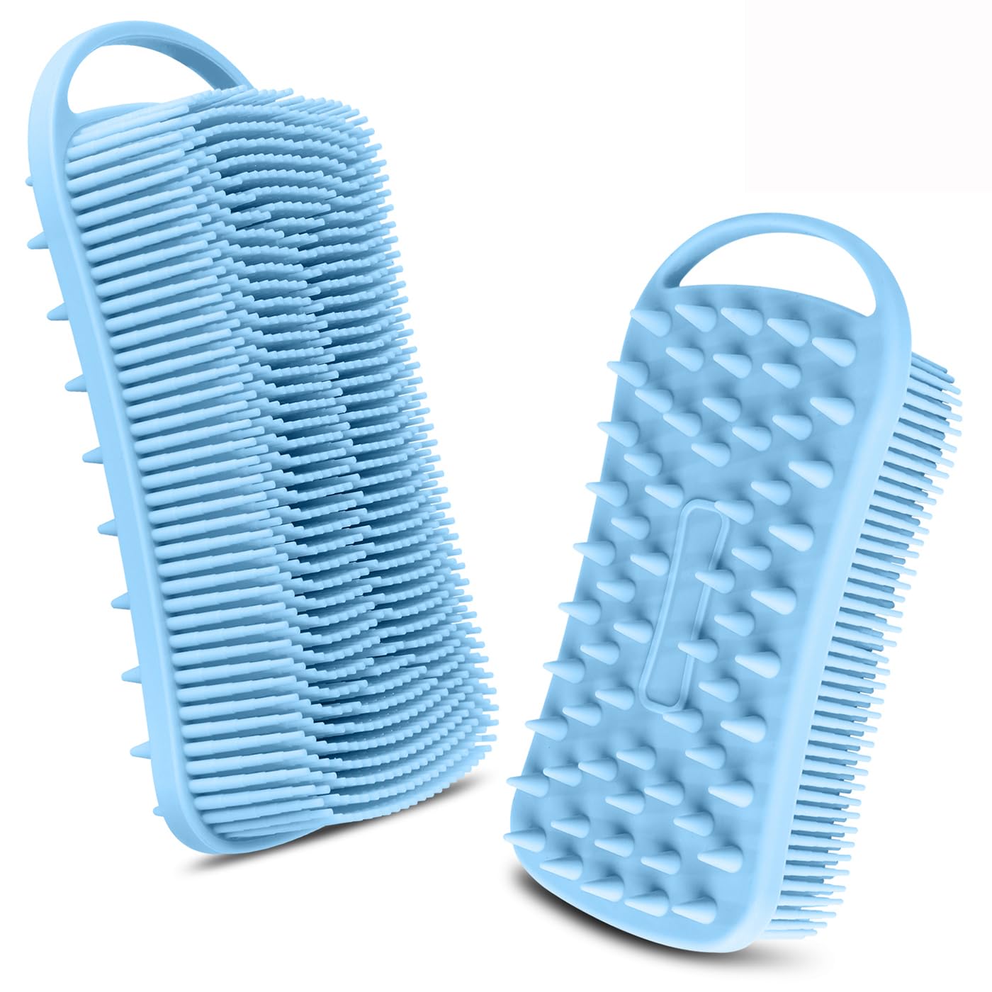 YEALIFE silicone scrubber is gentle on skin yet thorough in cleaning