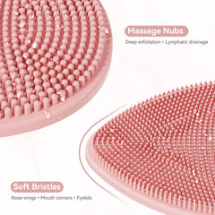 YEALIFE silicone face scrubber exfoliating nose T-zone for clearer pores