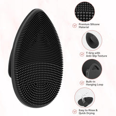 YEALIFE silicone face scrubber pore clearing benefits for healthy complexion