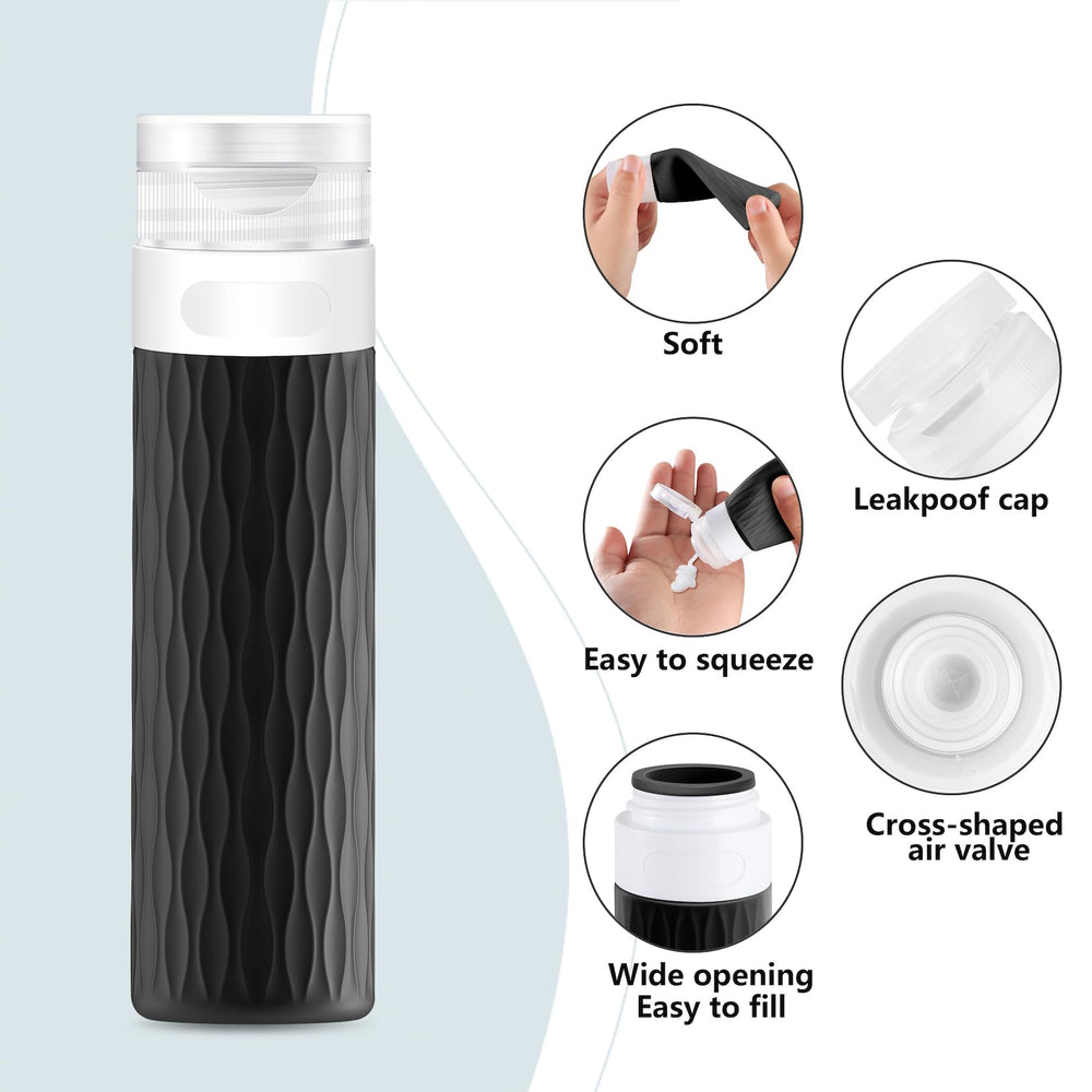 YEALIFE bottles with wide opening for easy thick-liquid refills