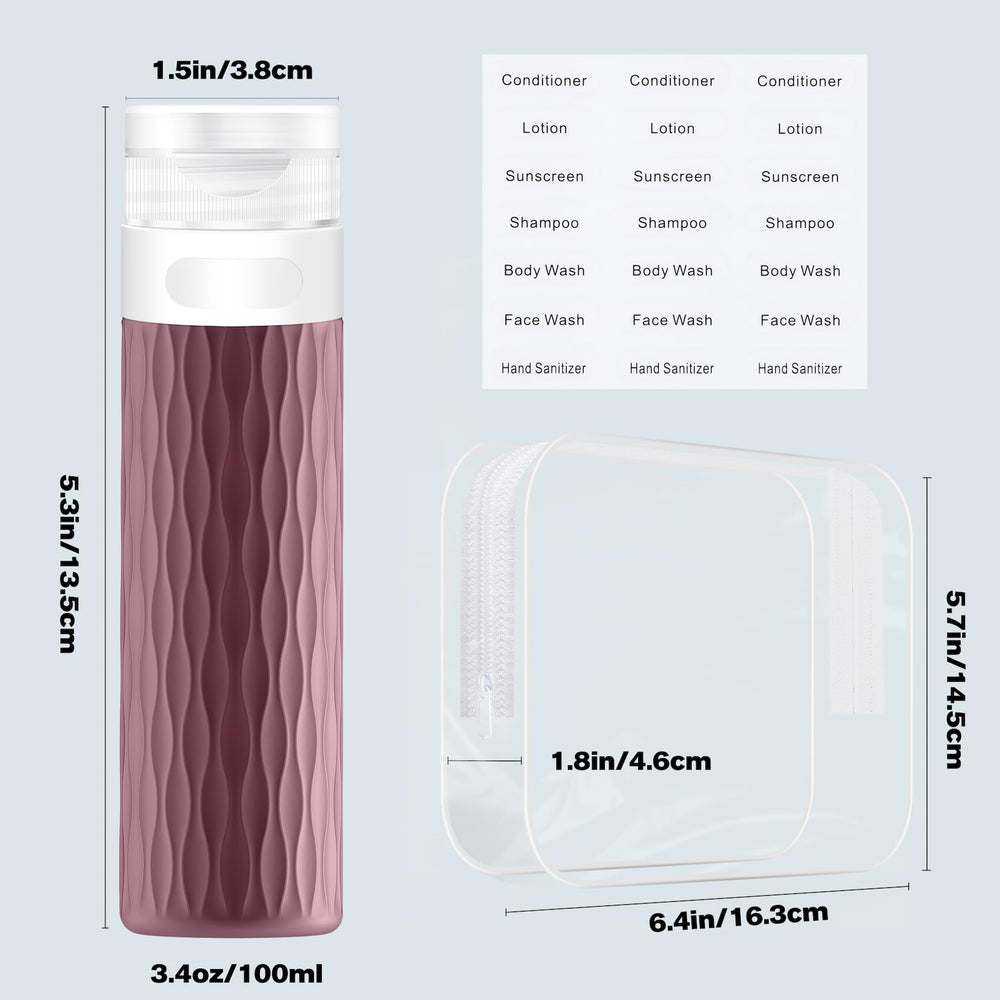 YEALIFE wide-opening bottles for easy filling of thick liquids