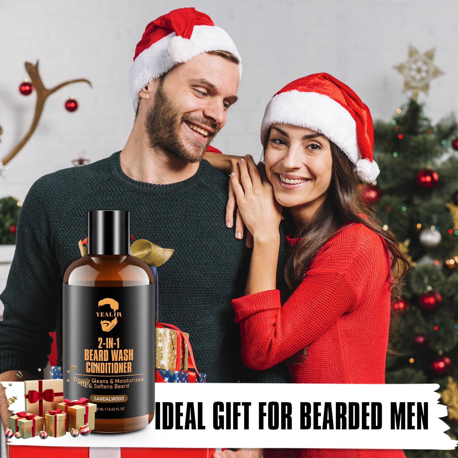 YEALIR gift-ready packaging for bearded friends