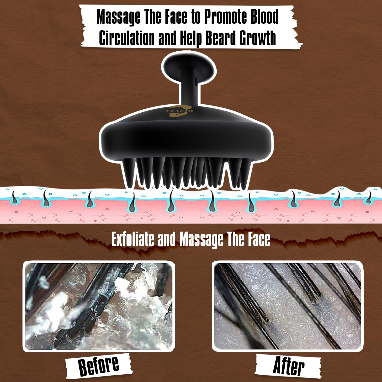 YEALIR sandalwood rosemary ingredients highlight natural fragrance