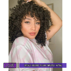 YEAME Curly Wig full-volume afro curl for bold silhouettes