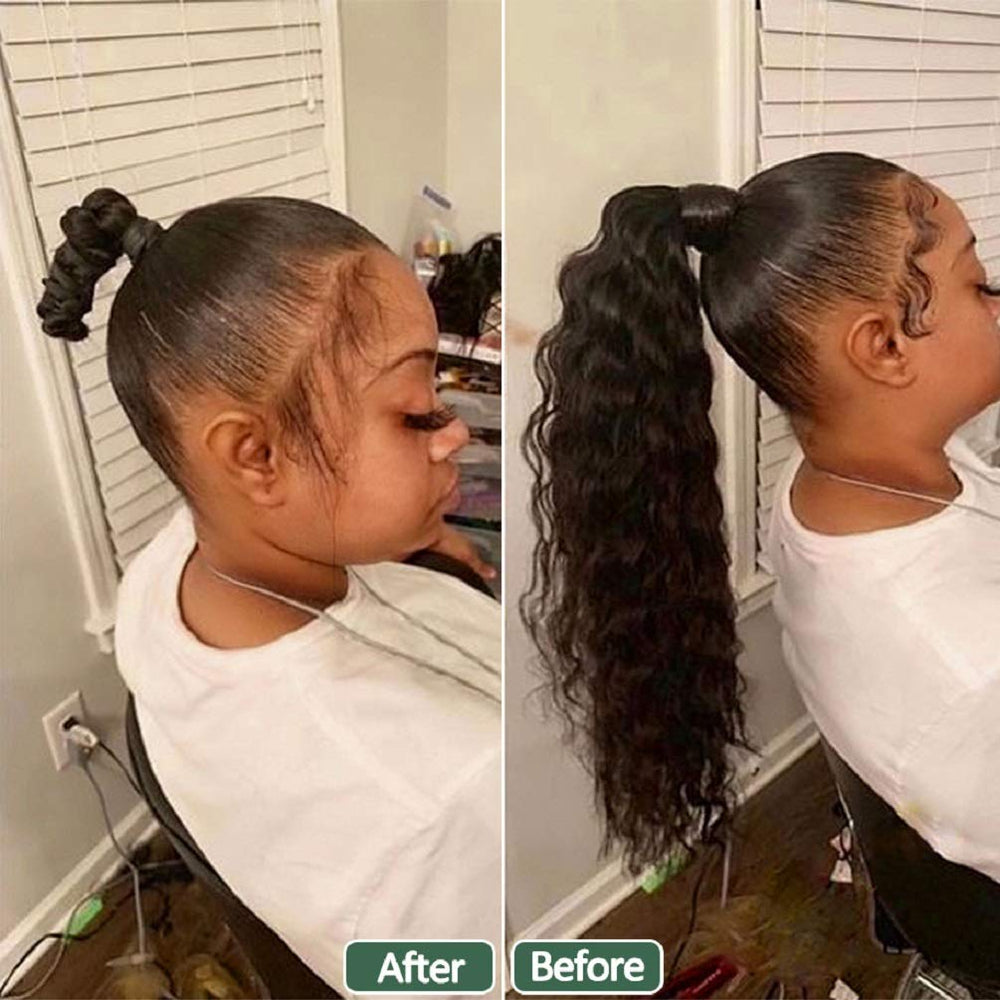 YEAME wrap-around styling for immediate volume and neat finish.
