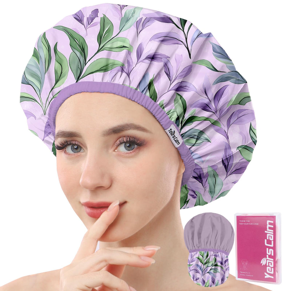 Gorra Years calm con doble capa, protege el cabello del agua.