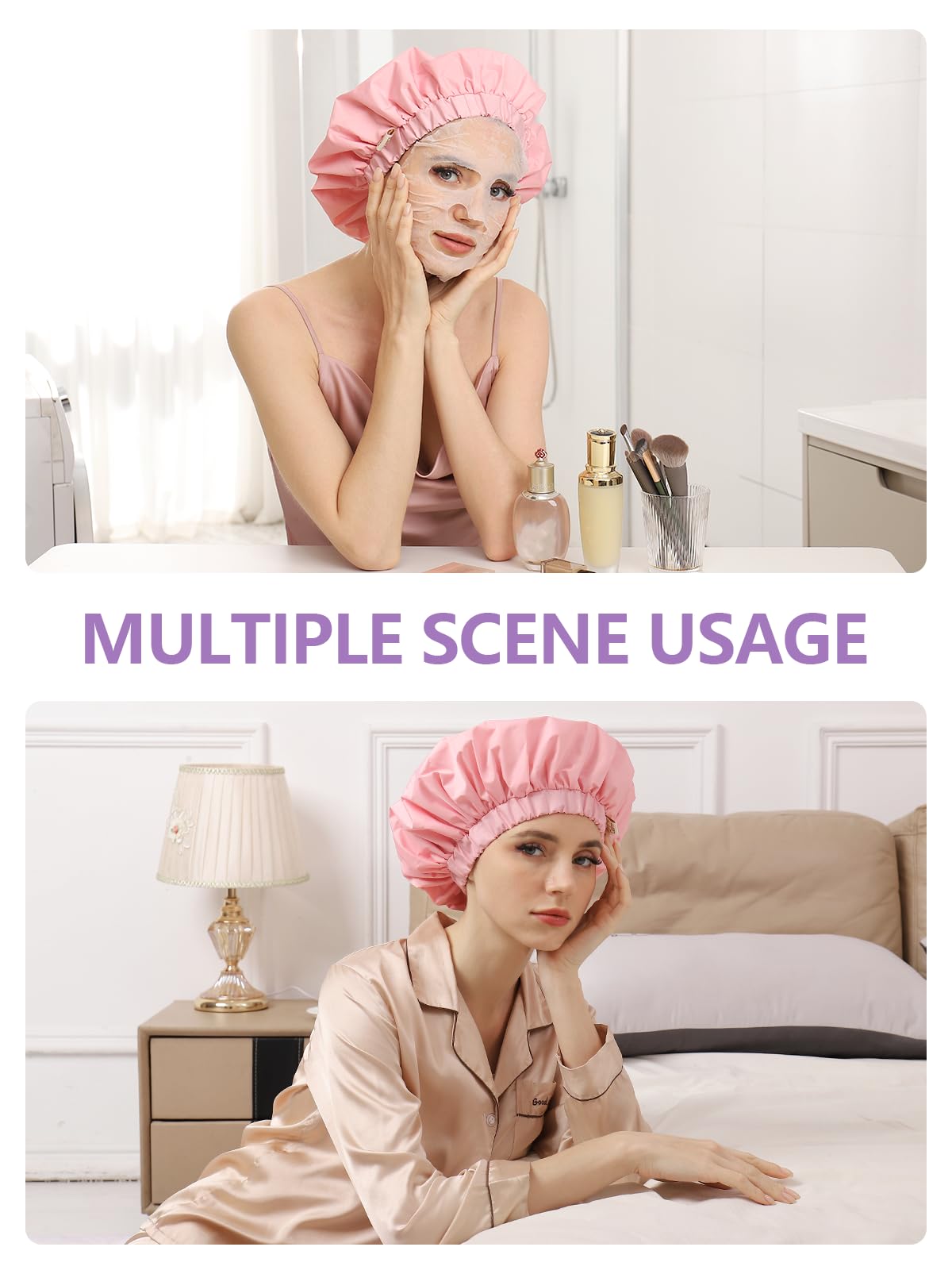 Perfecto para spa o días de cuidado, Years Calm mantiene el cabello ordenado.