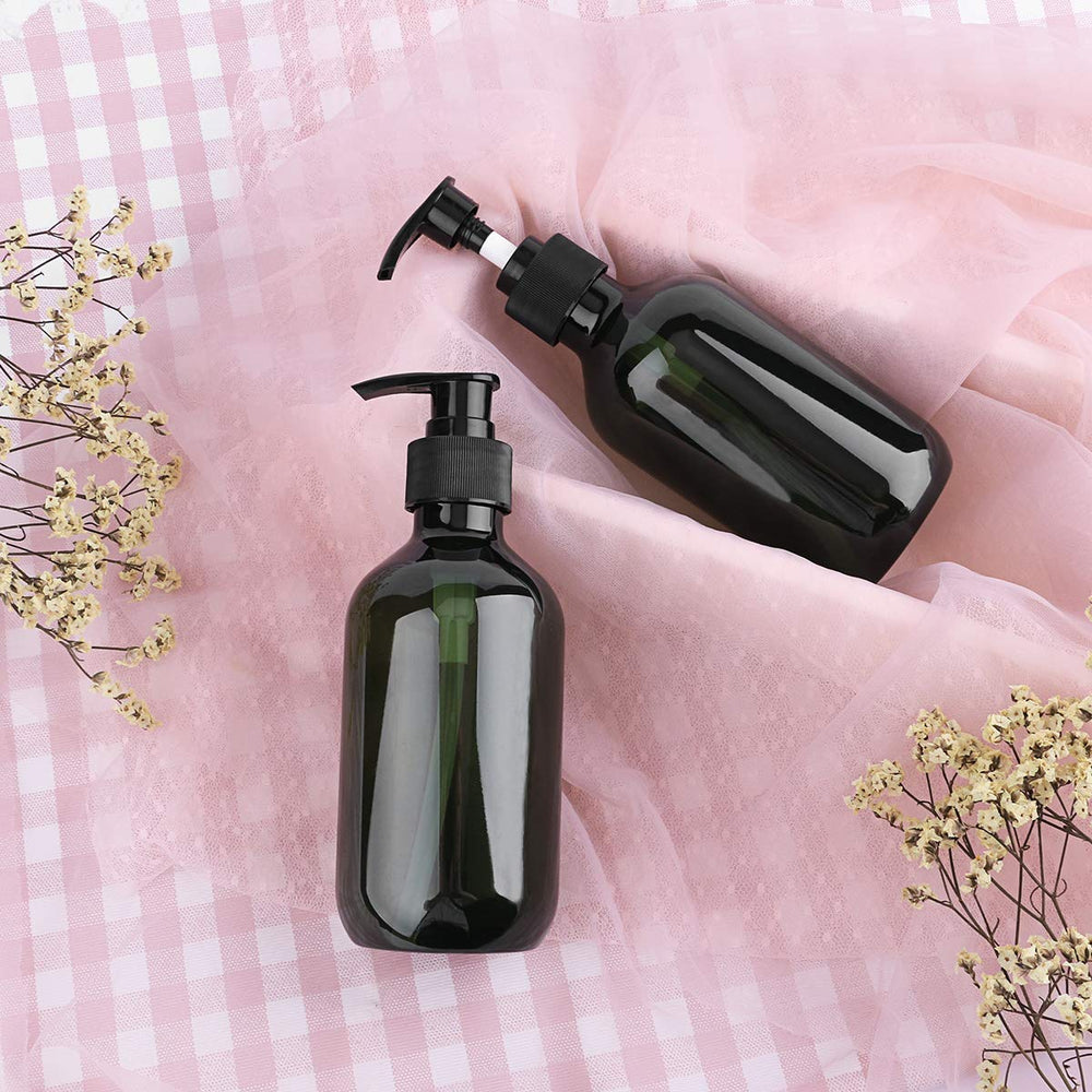 Yebeauty two-pack green dispensers keeps spaces organized.