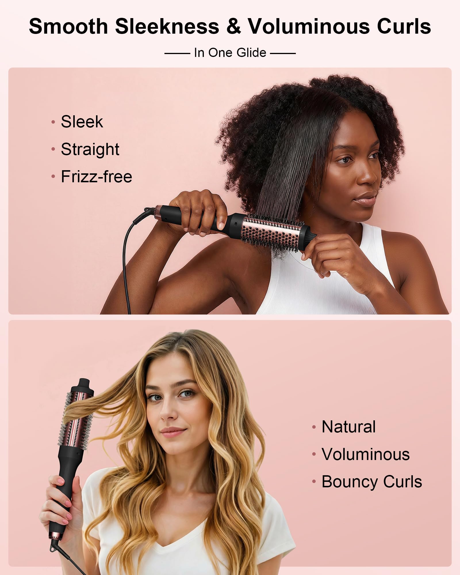 YeCheer brush highlights dual PTC heater for rapid warming