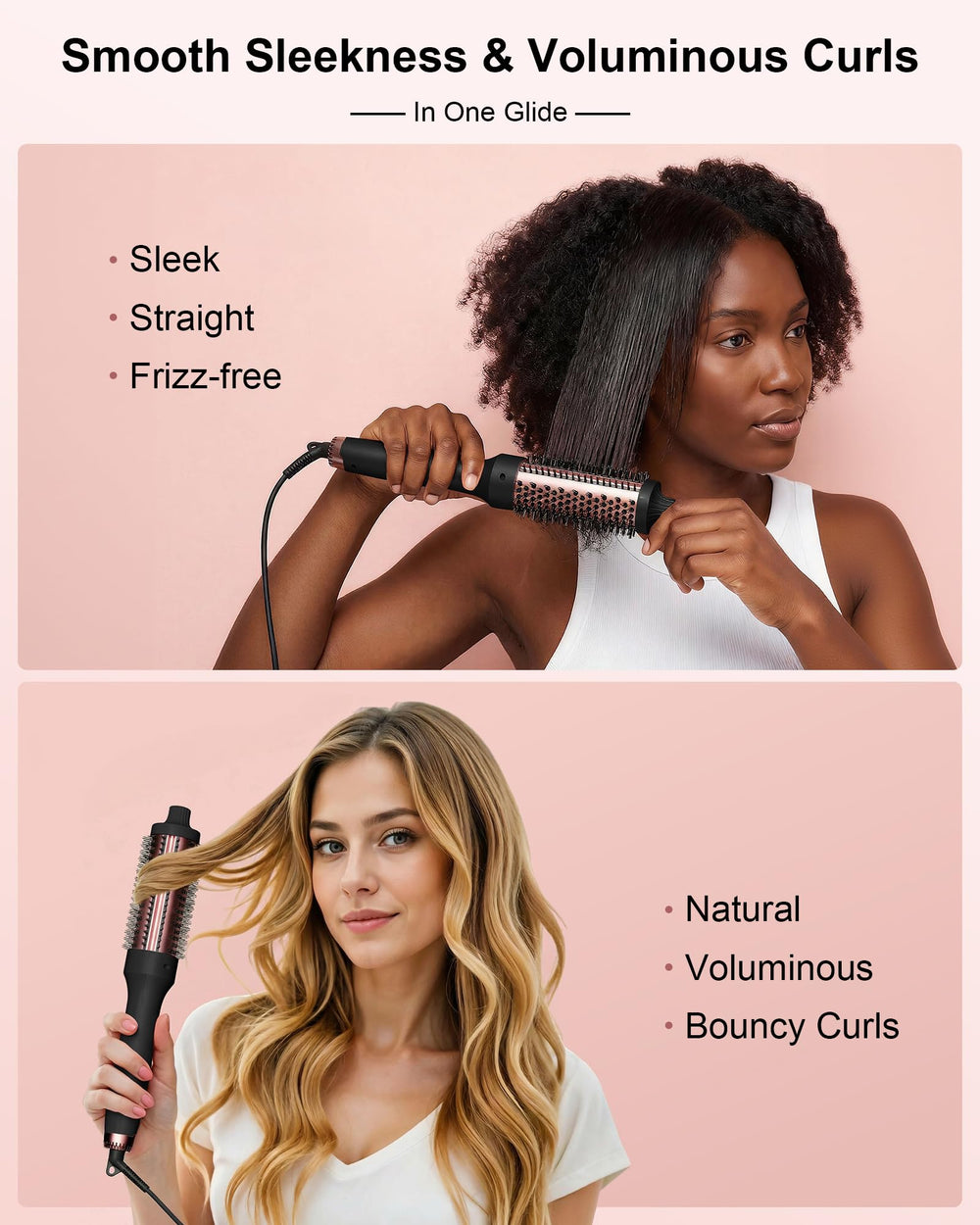 YeCheer brush highlights dual PTC heater for rapid warming