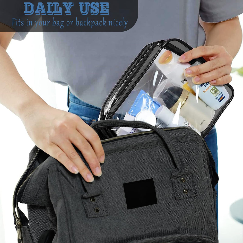 YedsIntu gift-ready clear bag set, ideal for travelers and as a thoughtful present.