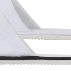 Yeios cotton polyester blend slippers provide soft, breathable comfort.