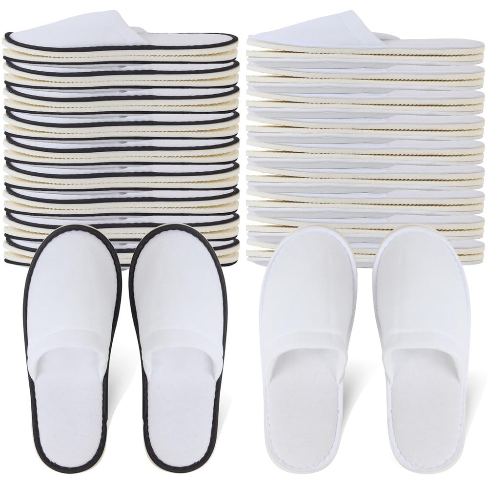 Yeios disposable slippers in a 20-pair box for hotel use.
