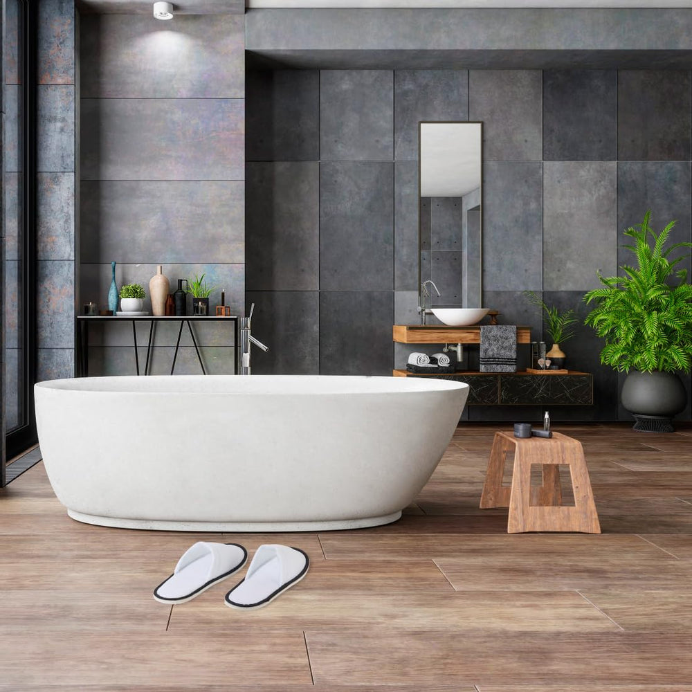 Yeios hotel spa slippers suitable for travel and guest rooms.