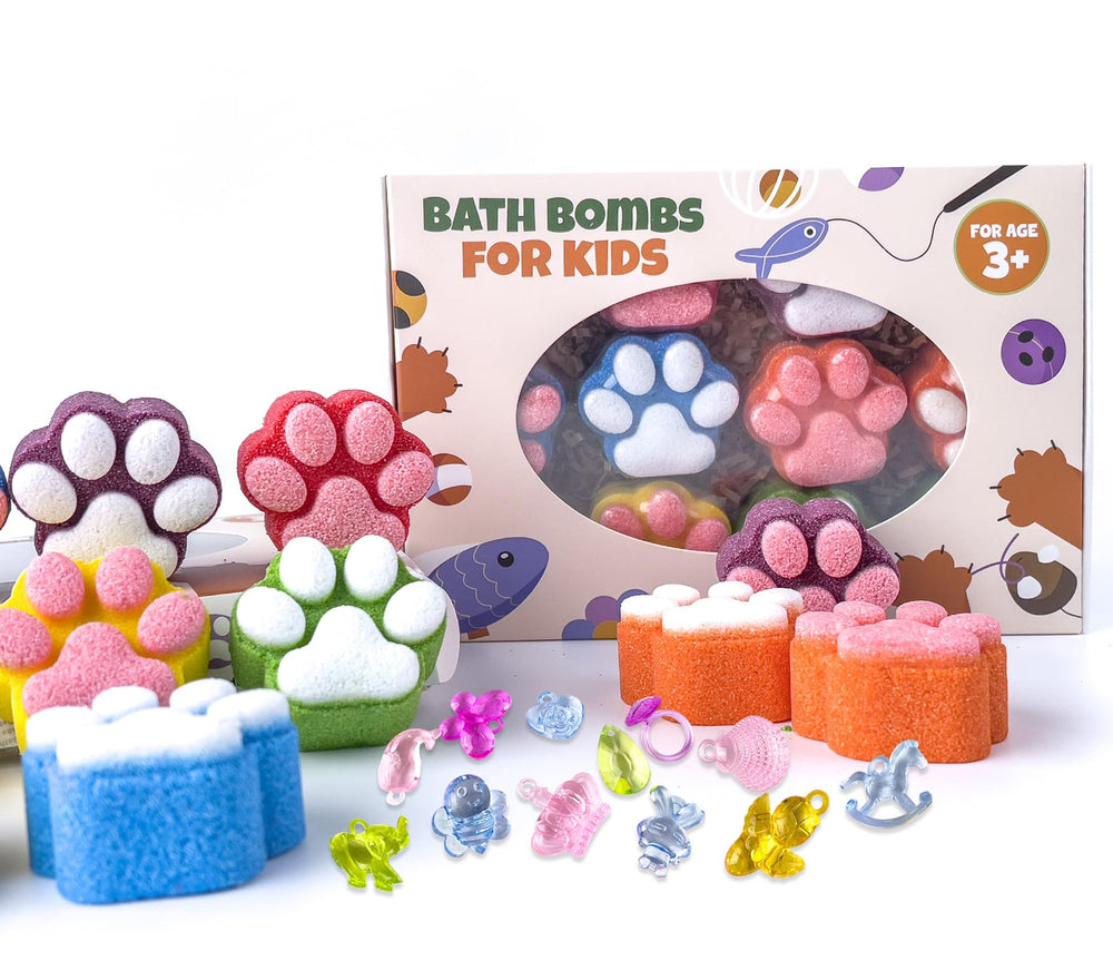 Bomba Yekery con forma de pata, regalo divertido para niños.