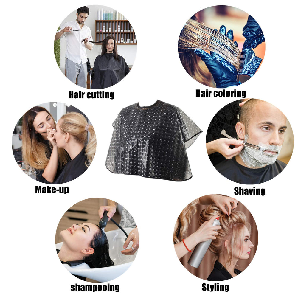 YELEGAI 30x33 inch cape provides full coverage during styling.