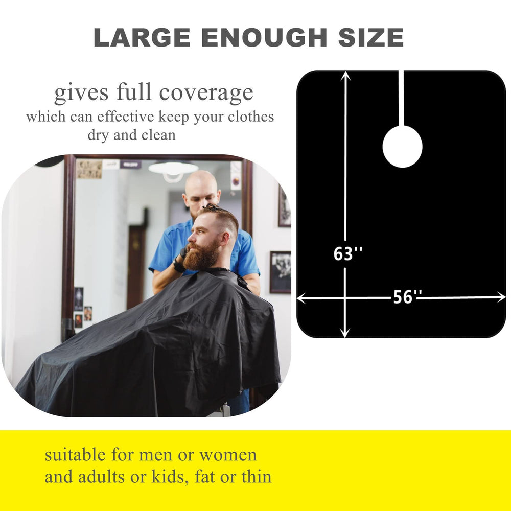 Yelegai capa barbero ajuste del cuello cómodo y adaptable