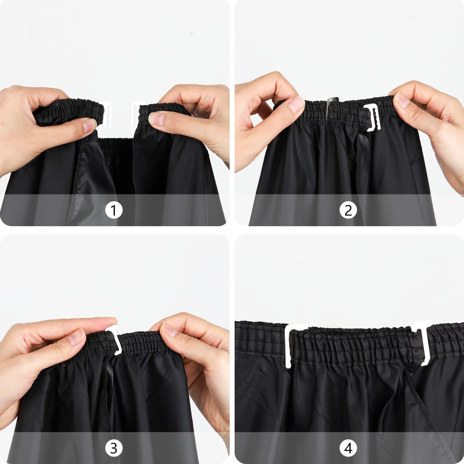 YELEGAI packaging with cape and neck duster for value