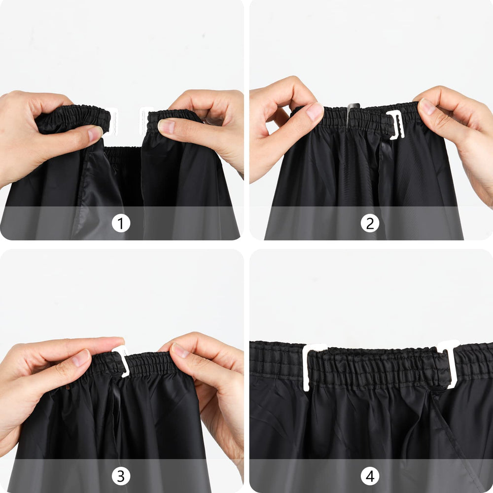 YELEGAI packaging with cape and neck duster for value