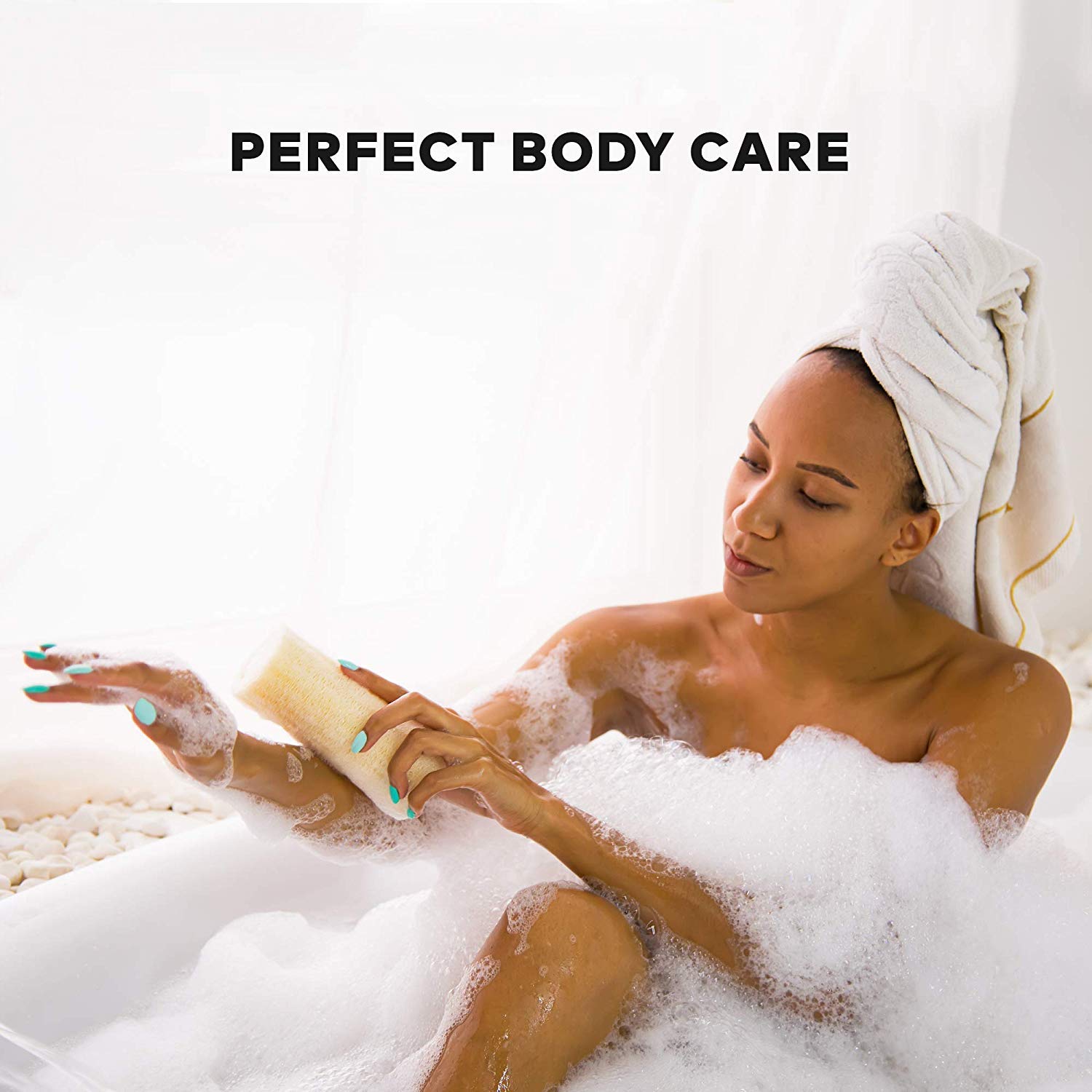 YEMTAL lufa natural usos múltiples para baño y limpieza