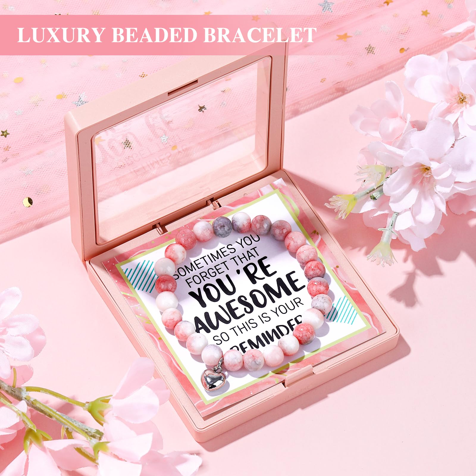 YENCHORN natural stone bracelet adds subtle everyday charm