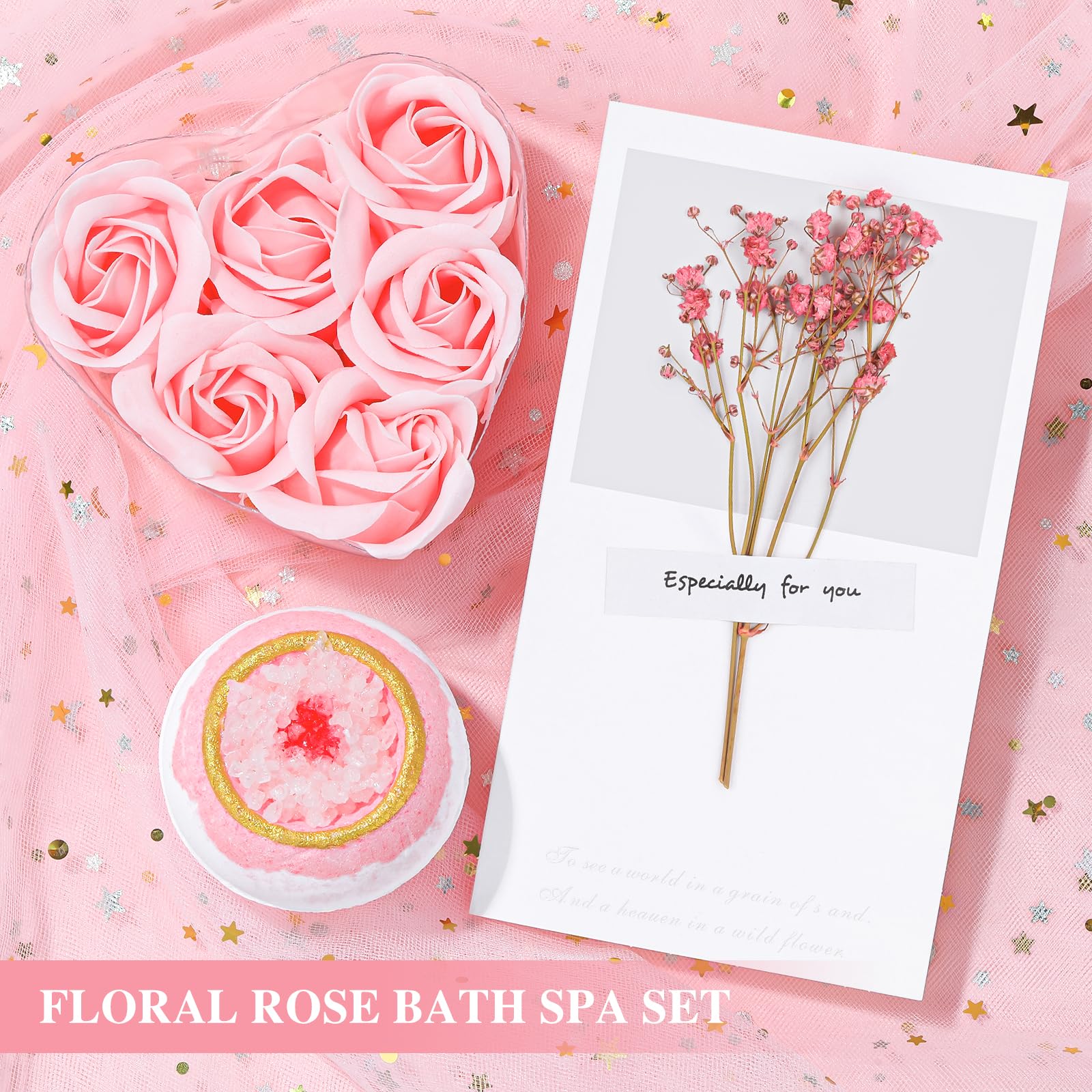 YENCHORN scented candle and bath bomb create a spa-like moment