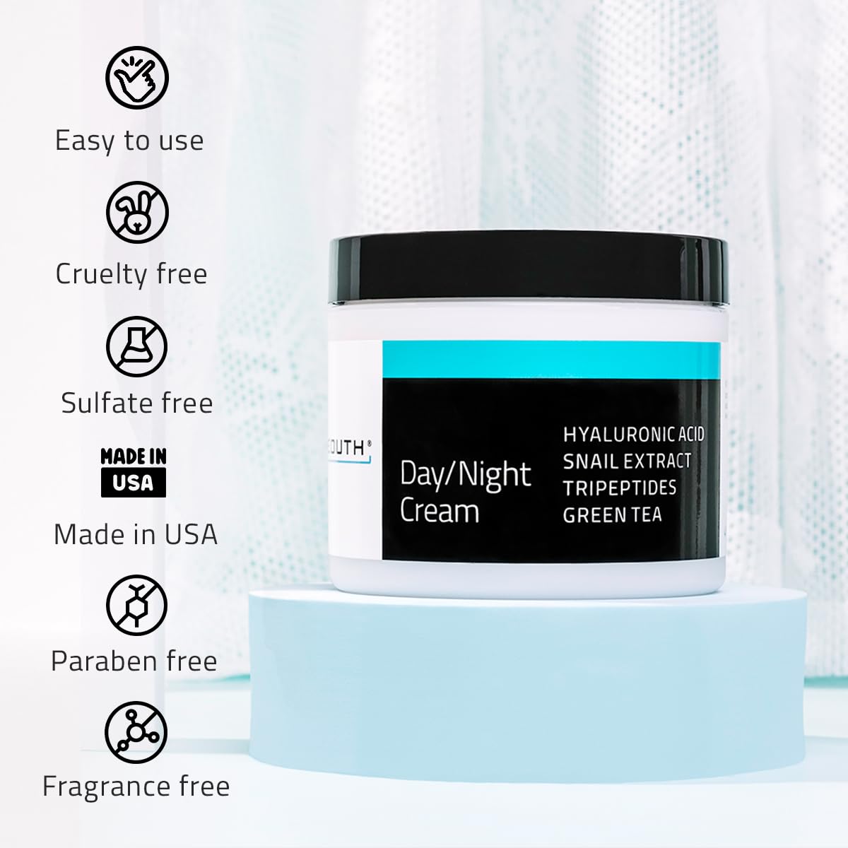 YEOUTH all-skin-types application scene suitable for any complexion.