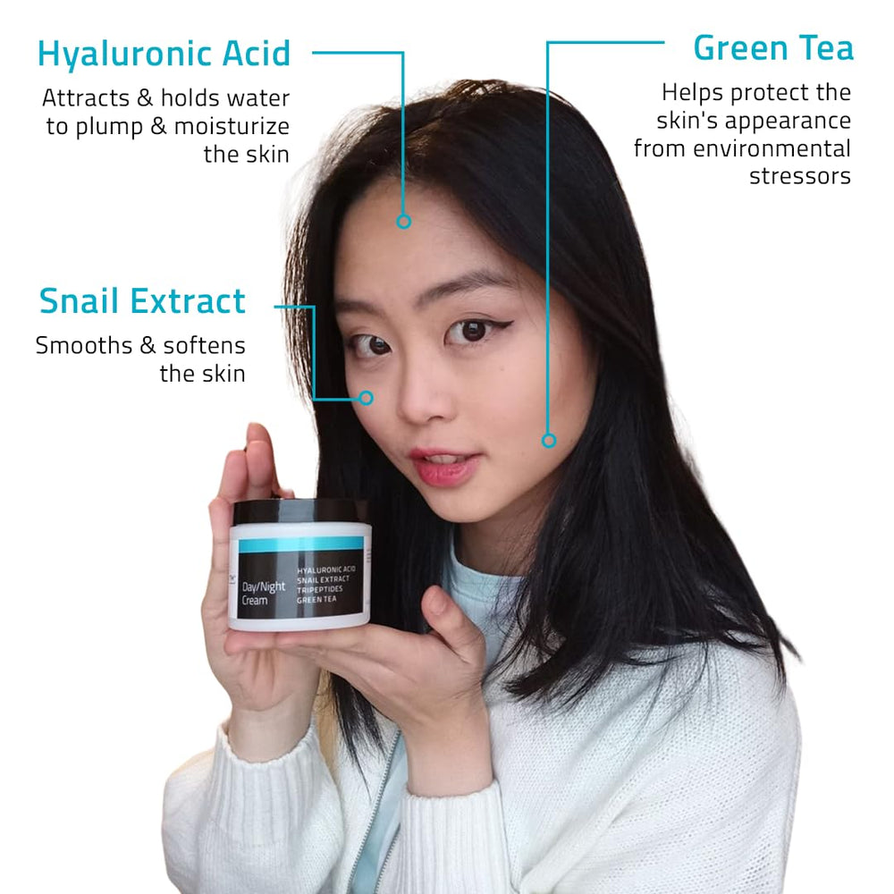 YEOUTH fragrance-free face cream label for irritation-free daily use.