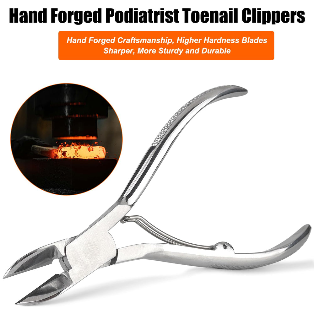 YEPRIME hand-forged steel clippers highlighting robust construction for longevity and daily use