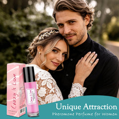 YEQUET pheromones perfume for women packaging, elegant presentation for gifting and storage.
