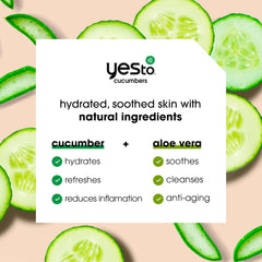Yes To Toallitas Faciales Sensibles, textura húmeda suave para eliminar suciedad y maquillaje sin enjuague.