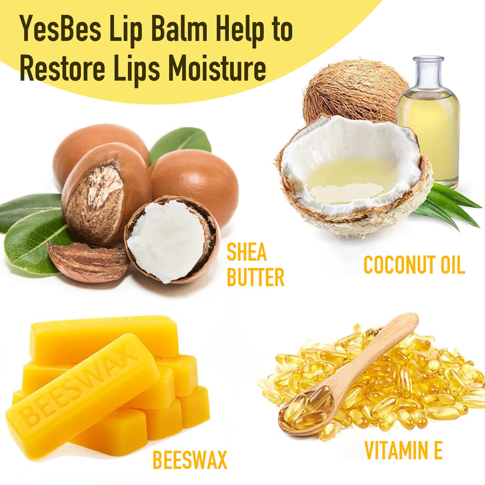 YesBes mint lip balm providing a cool, refreshing feel