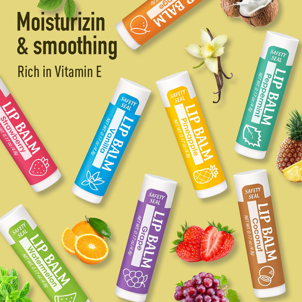 YesBes pineapple lip balm offering sunny hydration