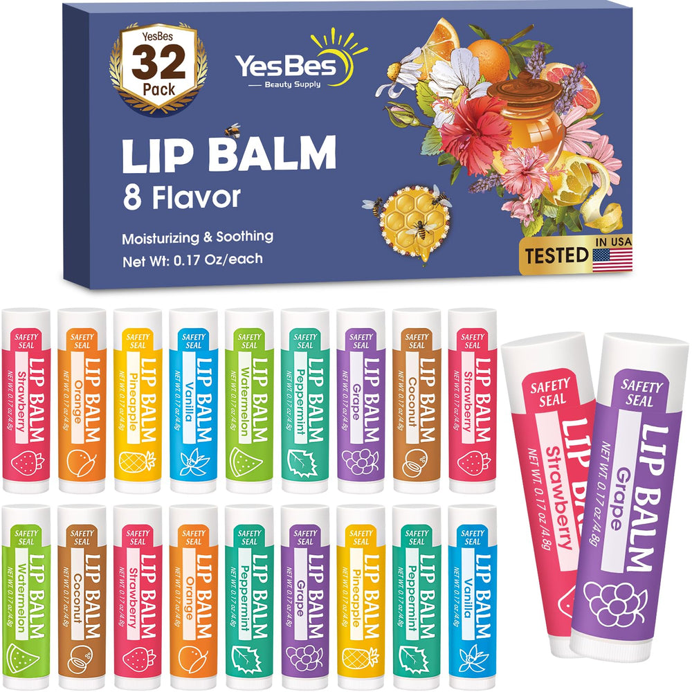 YesBes bálsamo labial vainilla suave para hidratación diaria