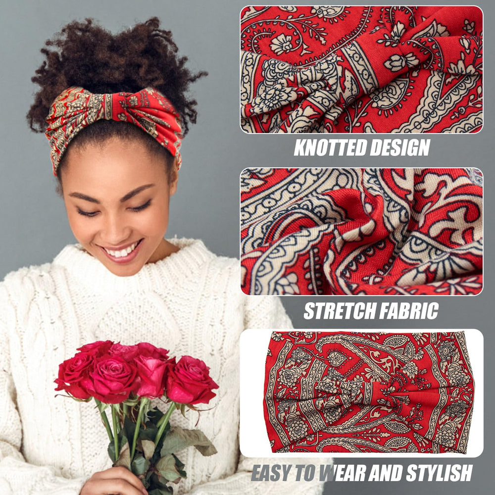 Bandana ancha Yeshan boho púrpura, transpirable y suave para entrenamientos.