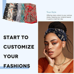 Bandana ancha Yeshan boho rosa, ajuste cómodo para días activos.