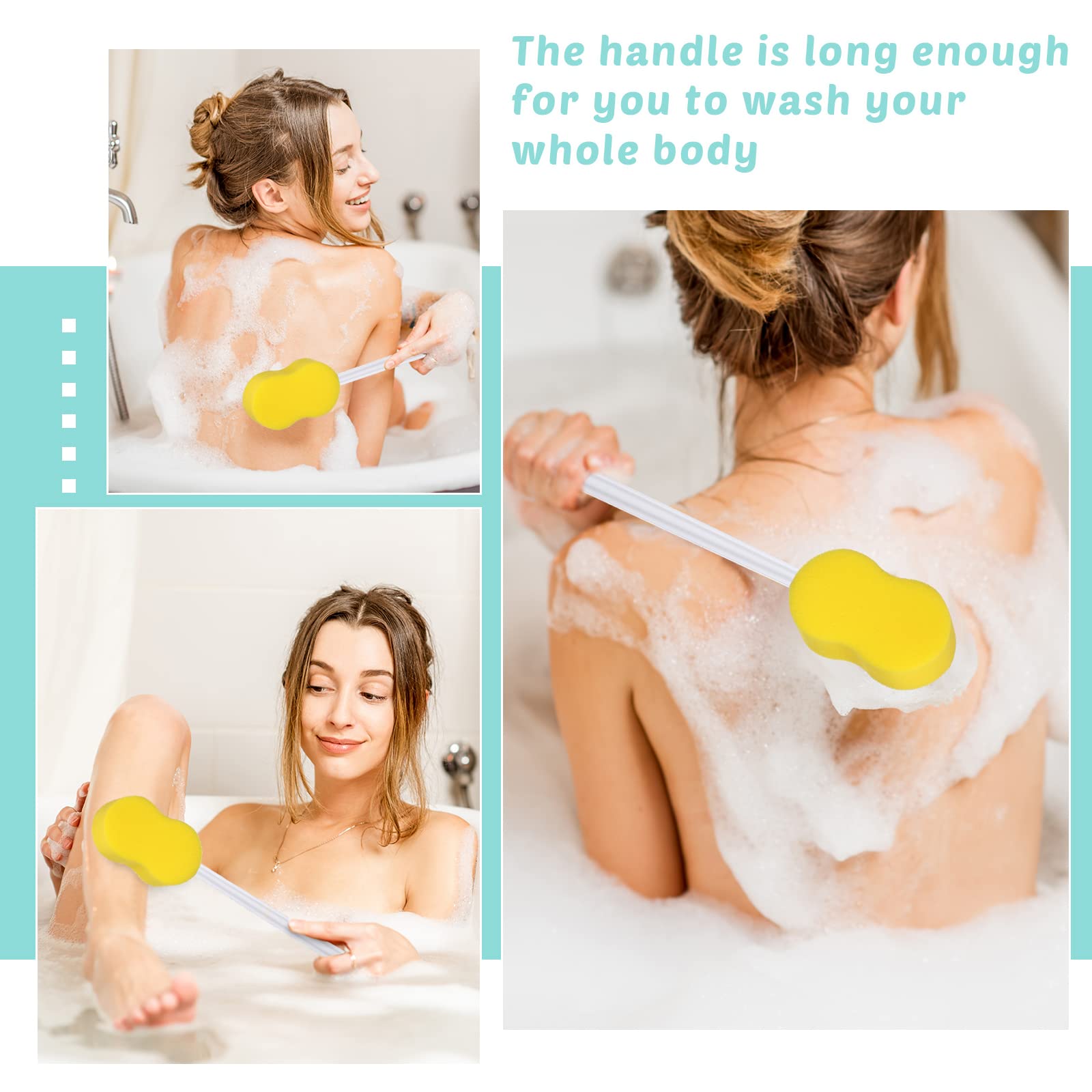 Yetene washable and reusable body cleaning tool supports routines.