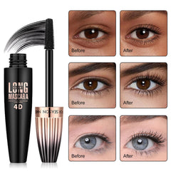 YEUGSCKA Mascara sin grumos para acabado suave y uniforme