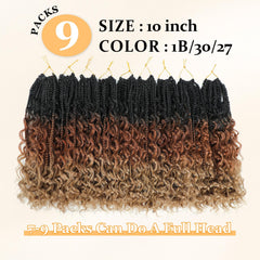 Yewell Goddess Box Braids pre-looped for quick beginner installation