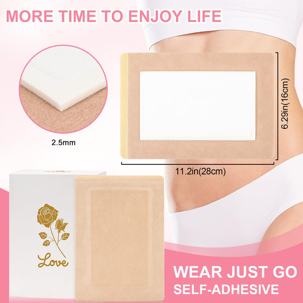 YEXIAOBOY wrap shows self-adhesive edge for convenient wear.