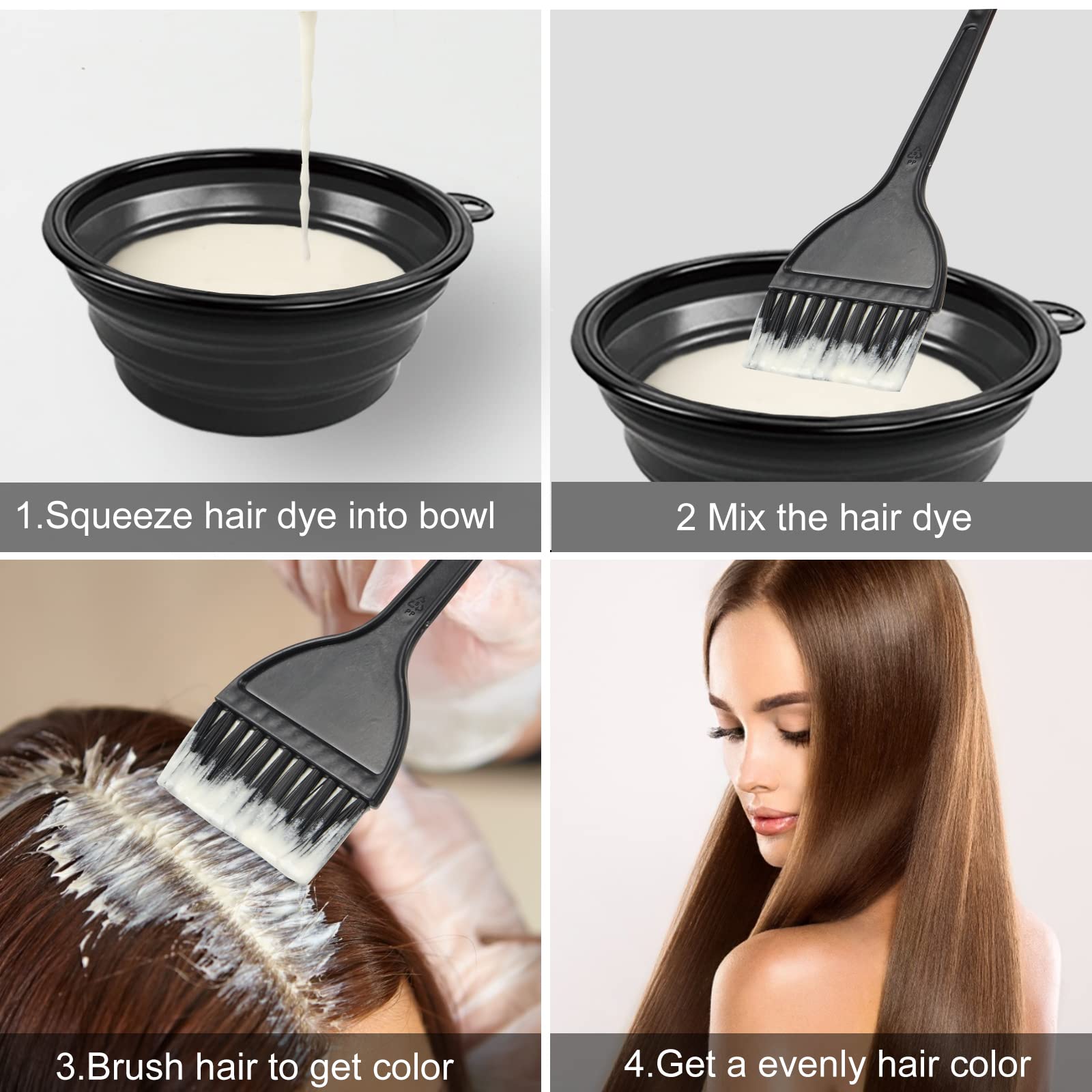 Yexixsr hair clips securely hold hair without slipping.