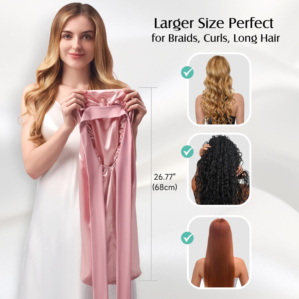 YFONG elastic tie band closeup highlights secure fit for overnight wear.