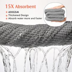 Set de toallas YFONG en dos colores para uso diario