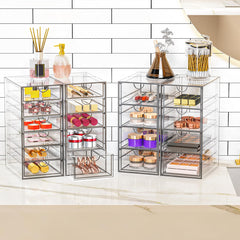 YFXCVSL organizer shown side by side arrangement saving space and maximizing storage