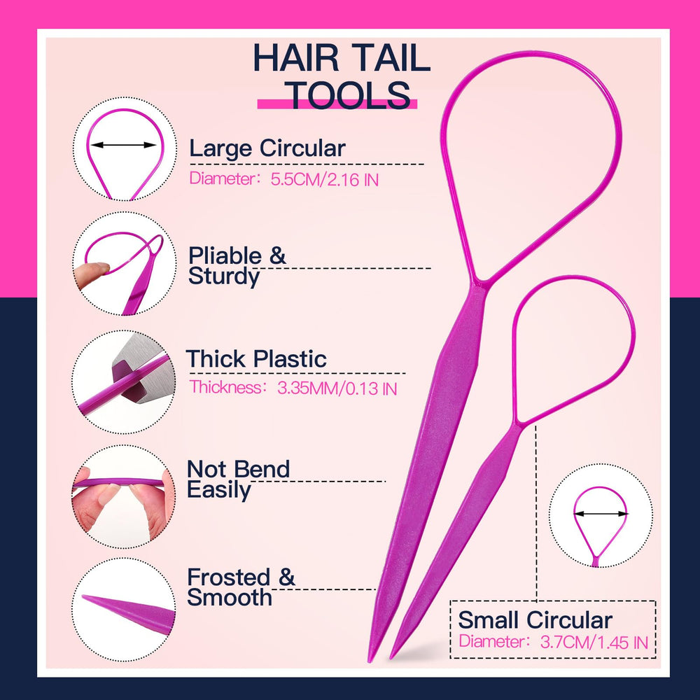 Accesorios para el cabello YGDZ para niñas, ideales para peinados